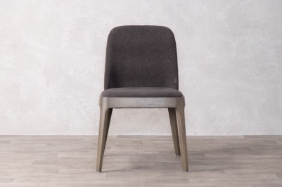 cologne side dining chair dark grey front view